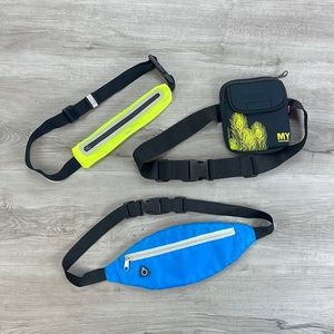 3 FANNY PACKS